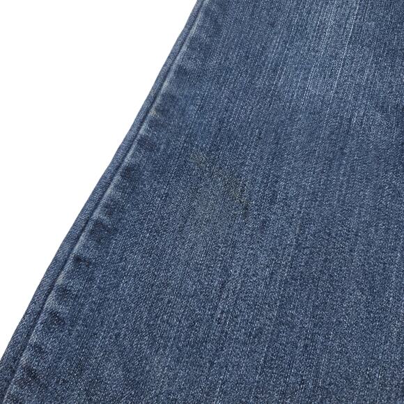 l.e.i. Jeans Bridget Curvy Bootcut Denim Size 5 *Damaged* - Picture 13 of 15